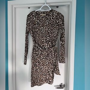 Michael Kors Leopard Print Dress